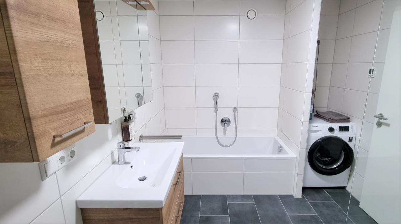 Flat11 4-Zi Wohnung Messe Karlsruhe Rheinstetten Eksteriør billede