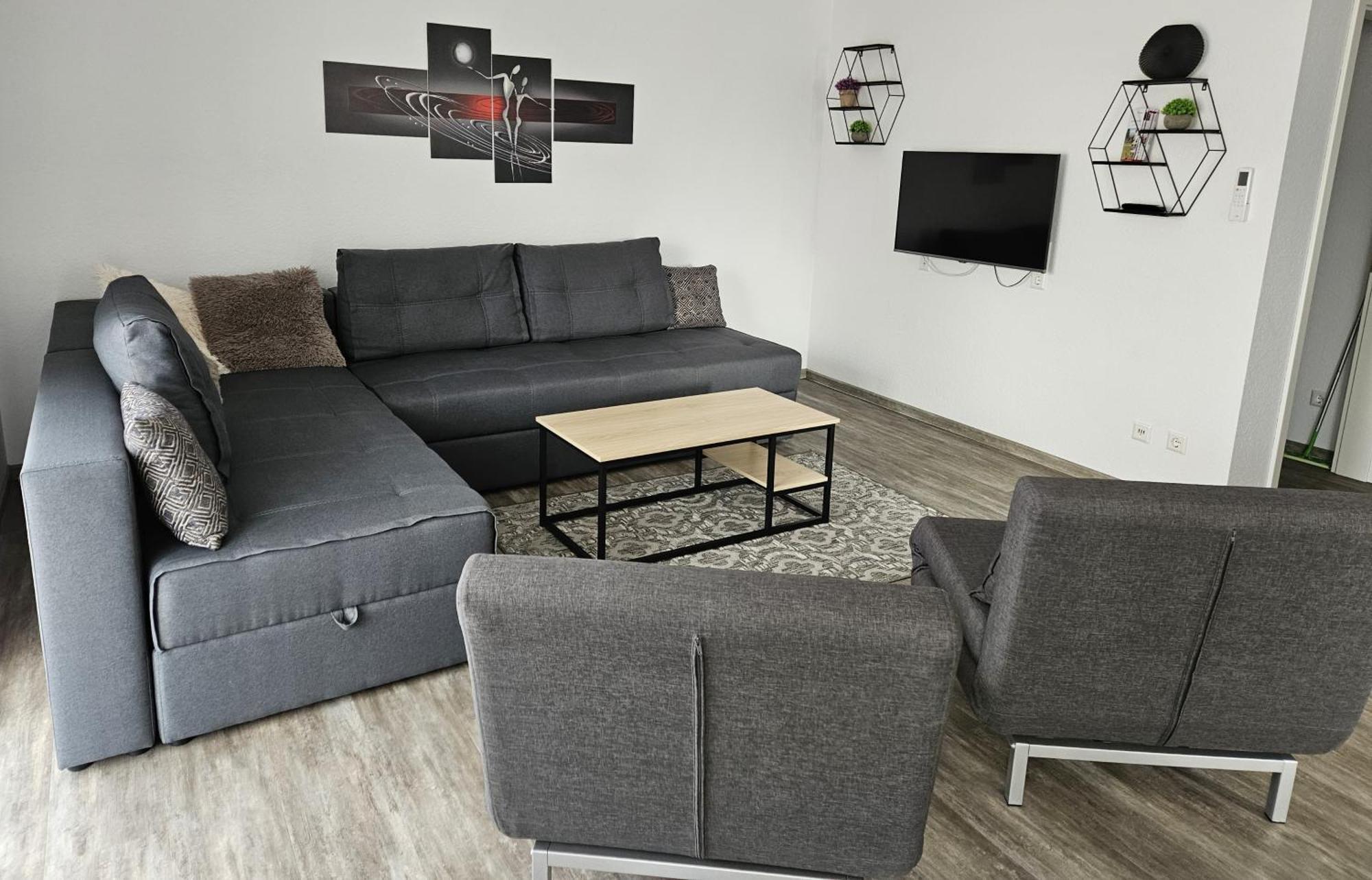 Flat11 4-Zi Wohnung Messe Karlsruhe Rheinstetten Eksteriør billede